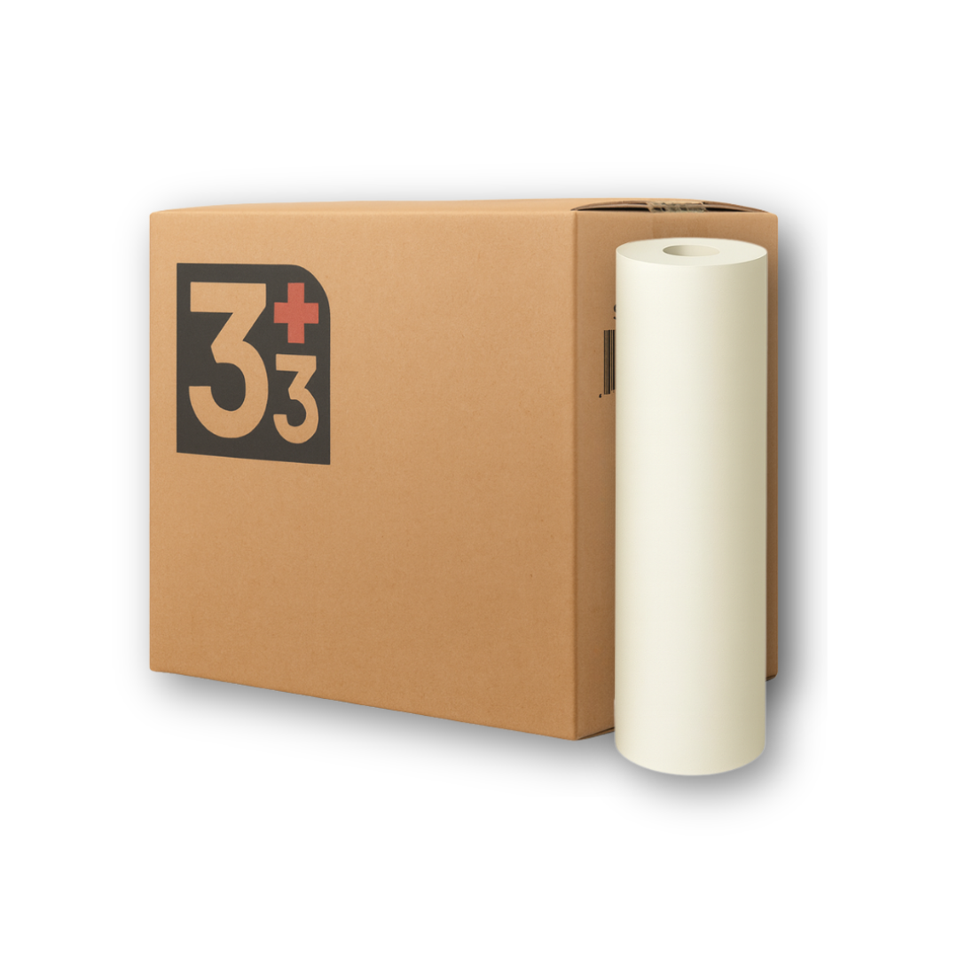 Box of 8.5" x 250 Ft Premium Crepe Paper Roll for Massage Table (8 Rolls/Box)