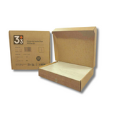 Box of 12" X 12" Crepe Paper Headrest Sheets with "S" Faceslit (1000 Sheets / Box)