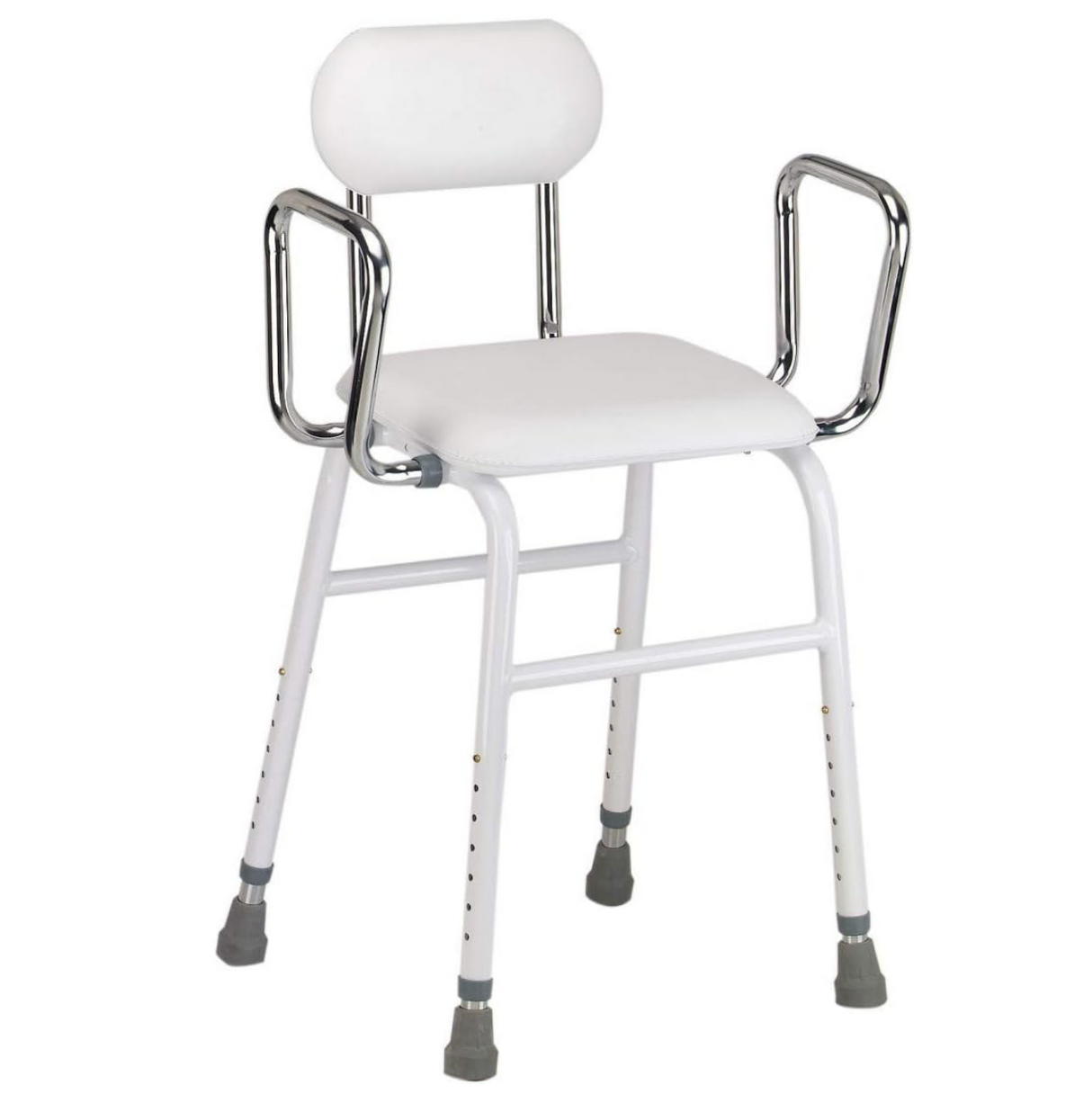 All-Purpose Perching Stool with Adjustable Arms