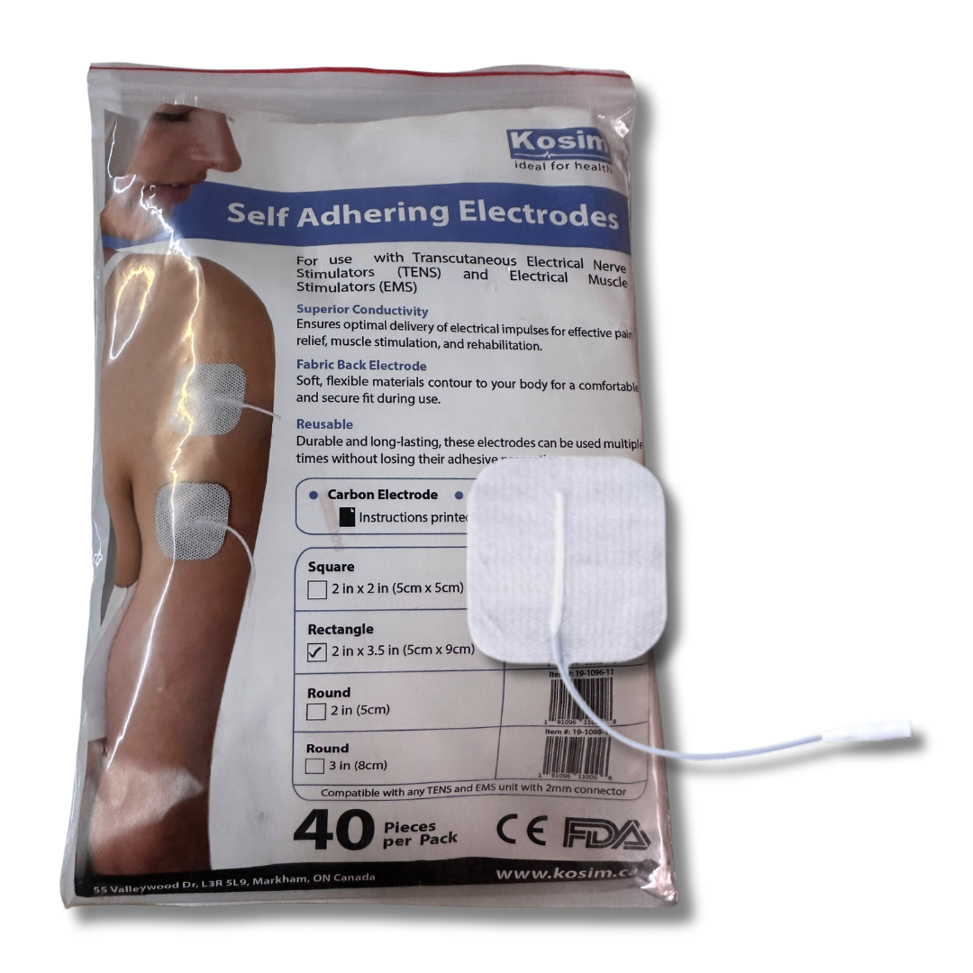 Kosim Self Adhering Electrodes 2 x 2 inch Square